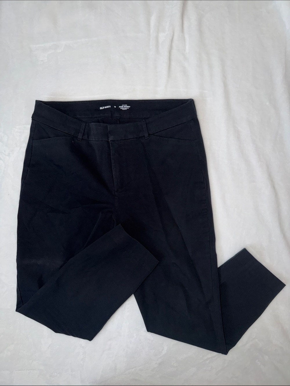 Old Navy Women’s Black Stretch Pixie Work Pants
